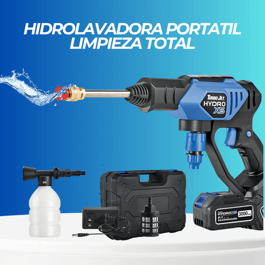 – Hidrolavadora Inalámbrica con batería larga duración |Limpieza Total + Garantía 12 meses - ClickStore Honduras