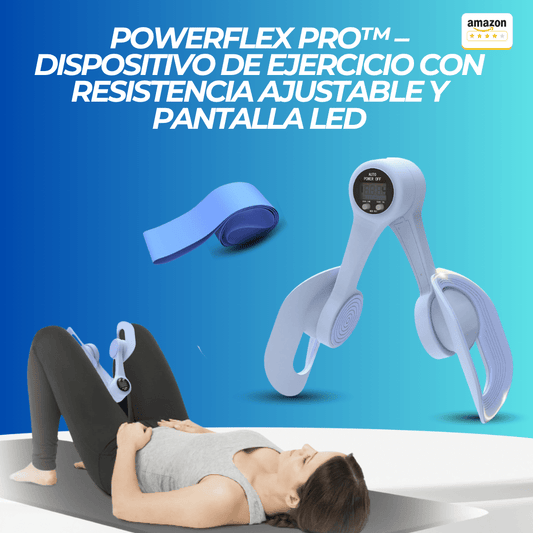 PowerFlex Pro™ – Dispositivo de Ejercicio con Resistencia Ajustable y Pantalla LED - ClickStore Honduras