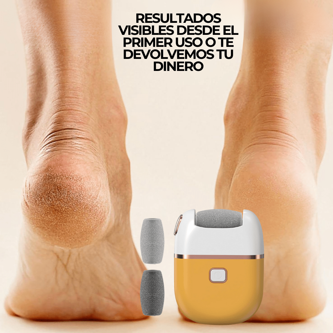 SilkFeet Pro™ – Removedor Eléctrico de Callos Profesional 3 en 1 con Tecnología SoftSpin™ - ClickStore Honduras