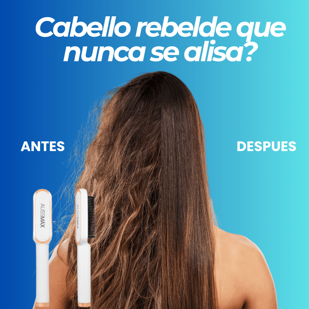 AlissMax™ – Cepillo Alisador Profesional de Alta Potencia| + 1 AÑO GARANTÍA EXCLUSIVA - ClickStore Honduras
