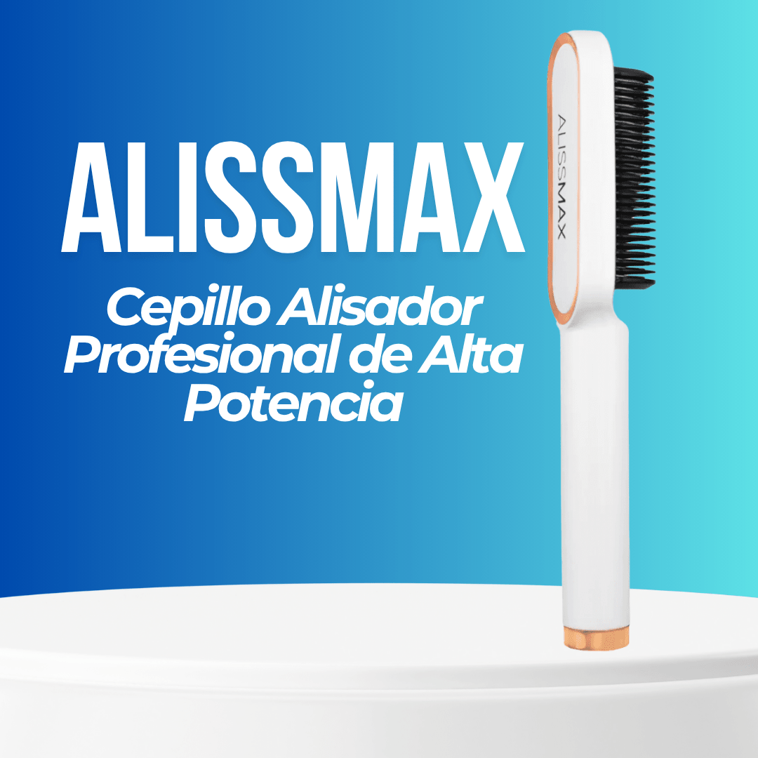 AlissMax™ – Cepillo Alisador Profesional de Alta Potencia| + 1 AÑO GARANTÍA EXCLUSIVA - ClickStore Honduras
