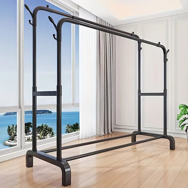 Atelier Rack — Perchero Doble con Estantes (Edición Importada) 1 año de Garantia - ClickStore Honduras