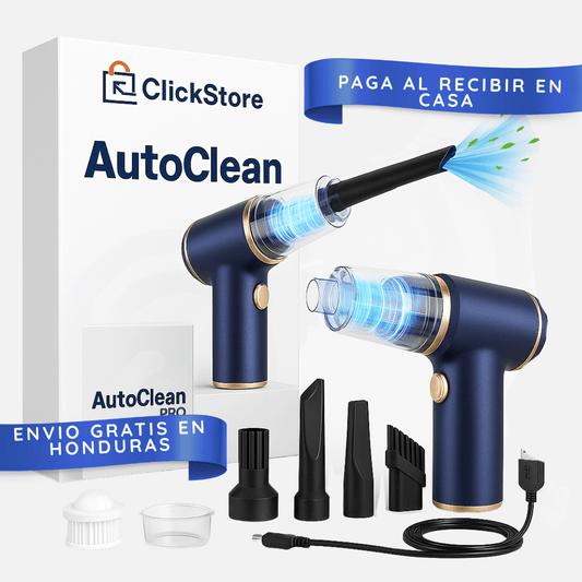 AutoClean Pro™ – Aspiradora Inalámbrica de Alta Potencia Garantía 12 meses - ClickStore Honduras