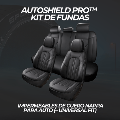 AutoShield Pro™ – Kit de Fundas Impermeables de Cuero Nappa para Auto ( Universal Fit ) - ClickStore Honduras