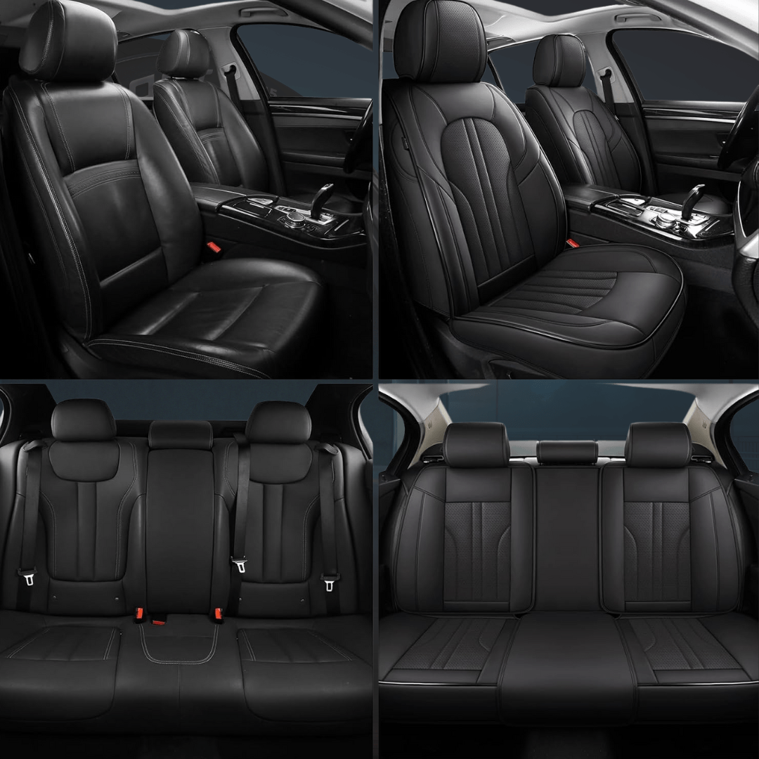 AutoShield Pro™ – Kit de Fundas Impermeables de Cuero Nappa para Auto ( Universal Fit ) - ClickStore Honduras