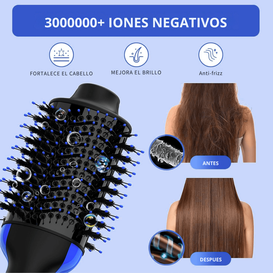 Cepillo Secador 3 en 1 con Tecnología IonAir 360°™ de Volumen y Brillo Instantáneo - ClickStore Honduras