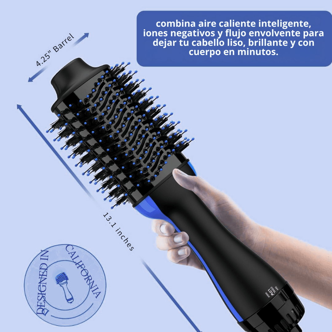 Cepillo Secador 3 en 1 con Tecnología IonAir 360°™ de Volumen y Brillo Instantáneo - ClickStore Honduras