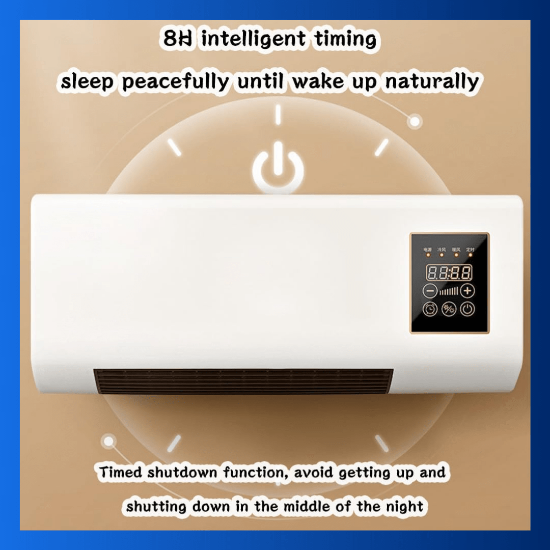 CoolDual™ – Aire Acondicionado Portátil 2 - en - 1 con Montaje Mural, Silencioso y Smart - ClickStore Honduras