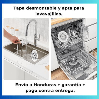 FoodMaster Pro™ – Procesador Eléctrico Multifunción 1,5 L, 250 W, Cuchillas de Acero Inoxidable - ClickStore Honduras