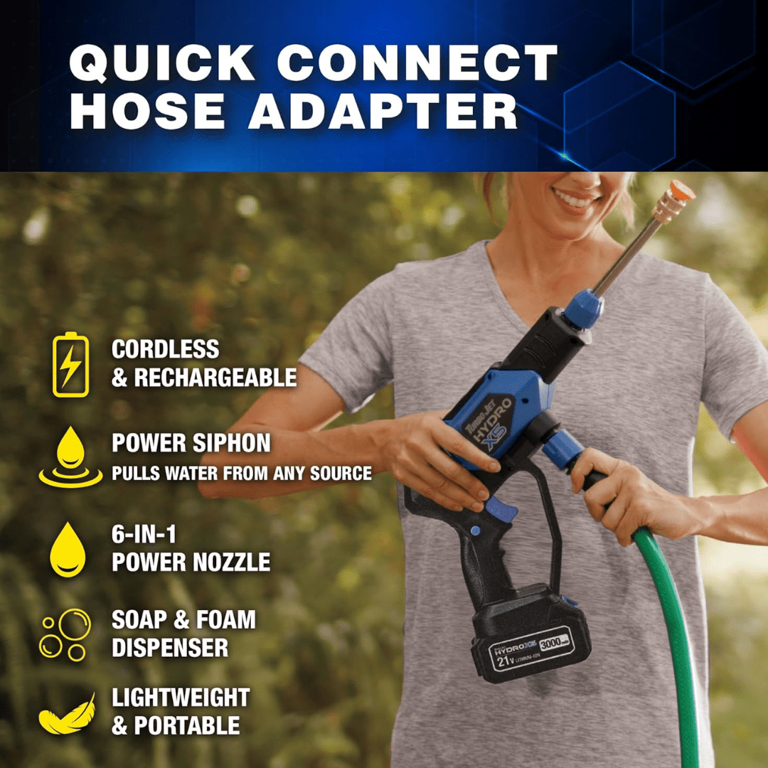 – Hidrolavadora Inalámbrica con batería larga duración |Limpieza Total + Garantía 12 meses - ClickStore Honduras