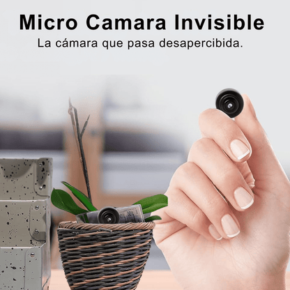 Micro Cámara Portátil 4K de Seguridad Inteligente. - ClickStore Honduras