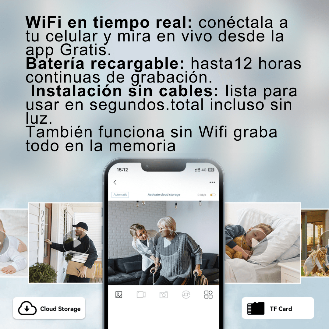 Micro Cámara Portátil 4K de Seguridad Inteligente. - ClickStore Honduras