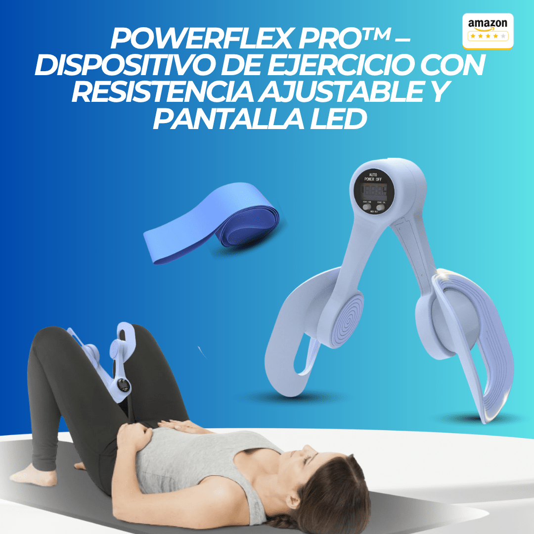 PowerFlex Pro™ – Dispositivo de Ejercicio con Resistencia Ajustable y Pantalla LED - ClickStore Honduras