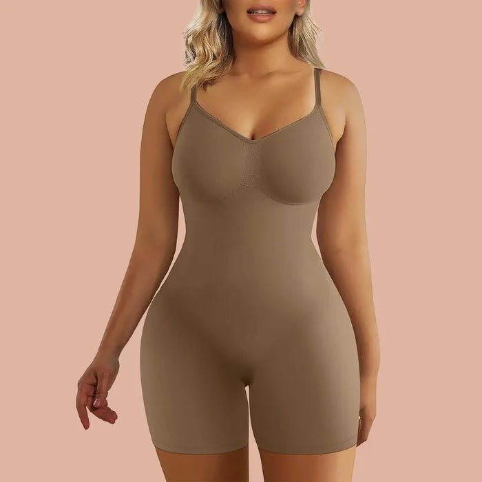 SHAPERX ULTRAINVISBLE Full Body control abdomen y vientre caido levanta gluteos Bodysuit Shapewear - ClickStore Honduras