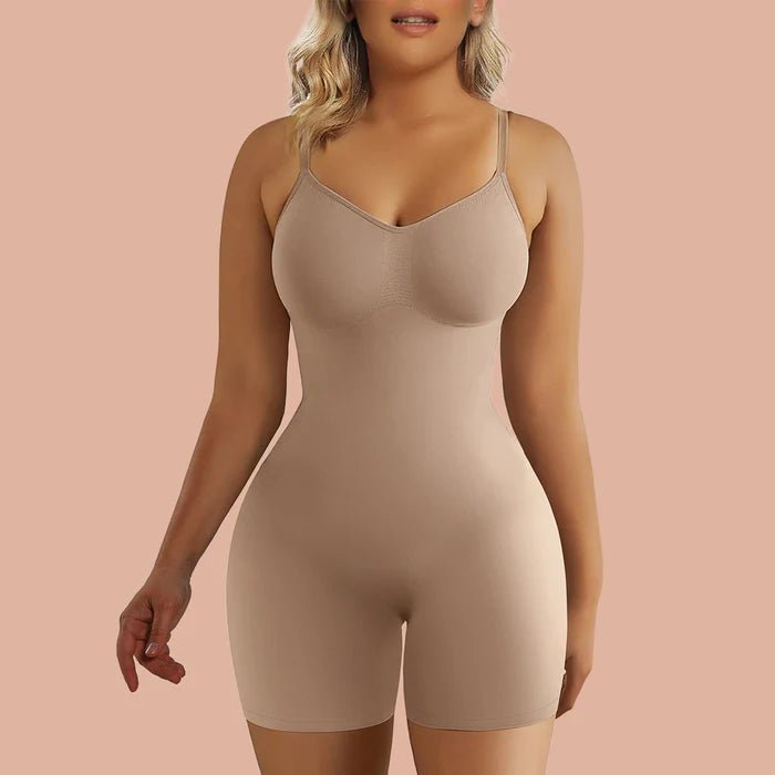 SHAPERX ULTRAINVISBLE Full Body control abdomen y vientre caido levanta gluteos Bodysuit Shapewear - ClickStore Honduras