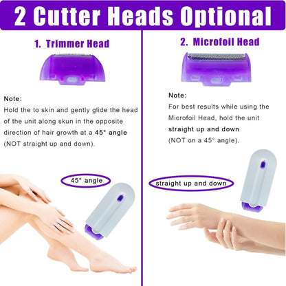 SilkLight™ – Depiladora Recargable con Luz LED para Rostro y Cuerpo 12 meses garantia - ClickStore Honduras