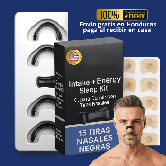 Tira Nasal Negra Intake Magnética + Seguro de Protección Garantia 1 año - ClickStore Honduras