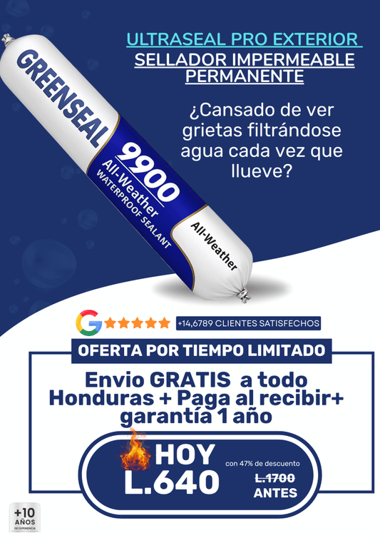 UltraSeal Pro Exterior – Sellador Impermeable Permanente - ClickStore Honduras