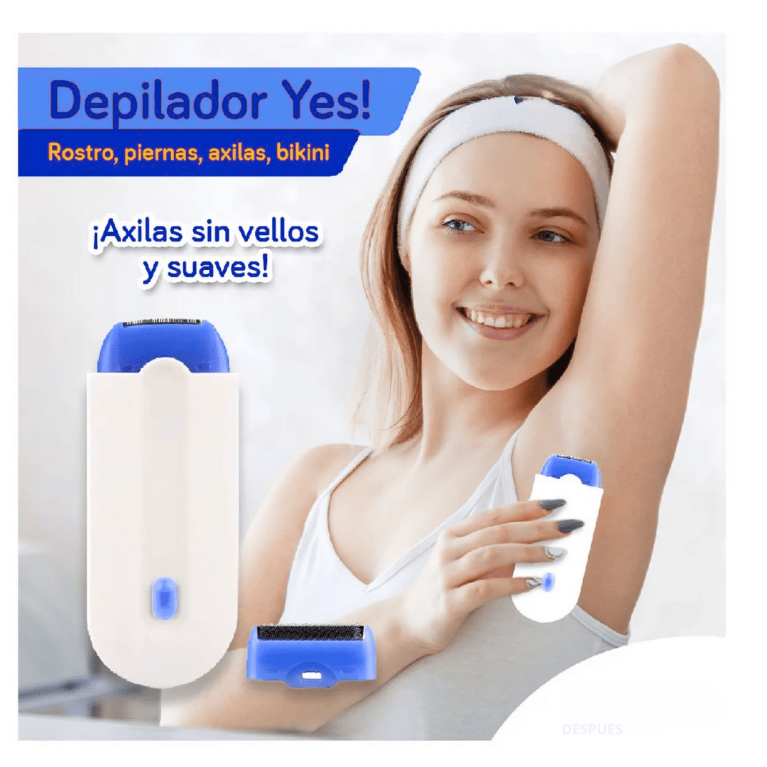 YES™ – Depiladora Recargable 3 en 1 con Tecnología MicroGlide™ - ClickStore Honduras