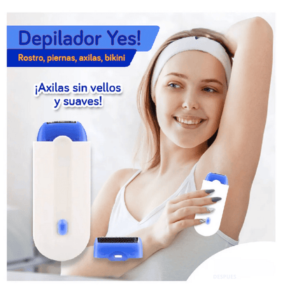 YES™ – Depiladora Recargable 3 en 1 con Tecnología MicroGlide™ - ClickStore Honduras